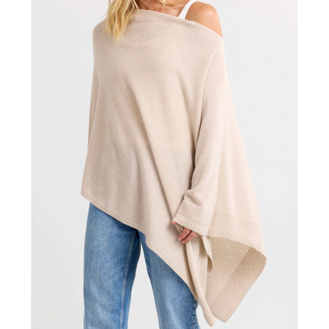 Pura Cashmere Poncho