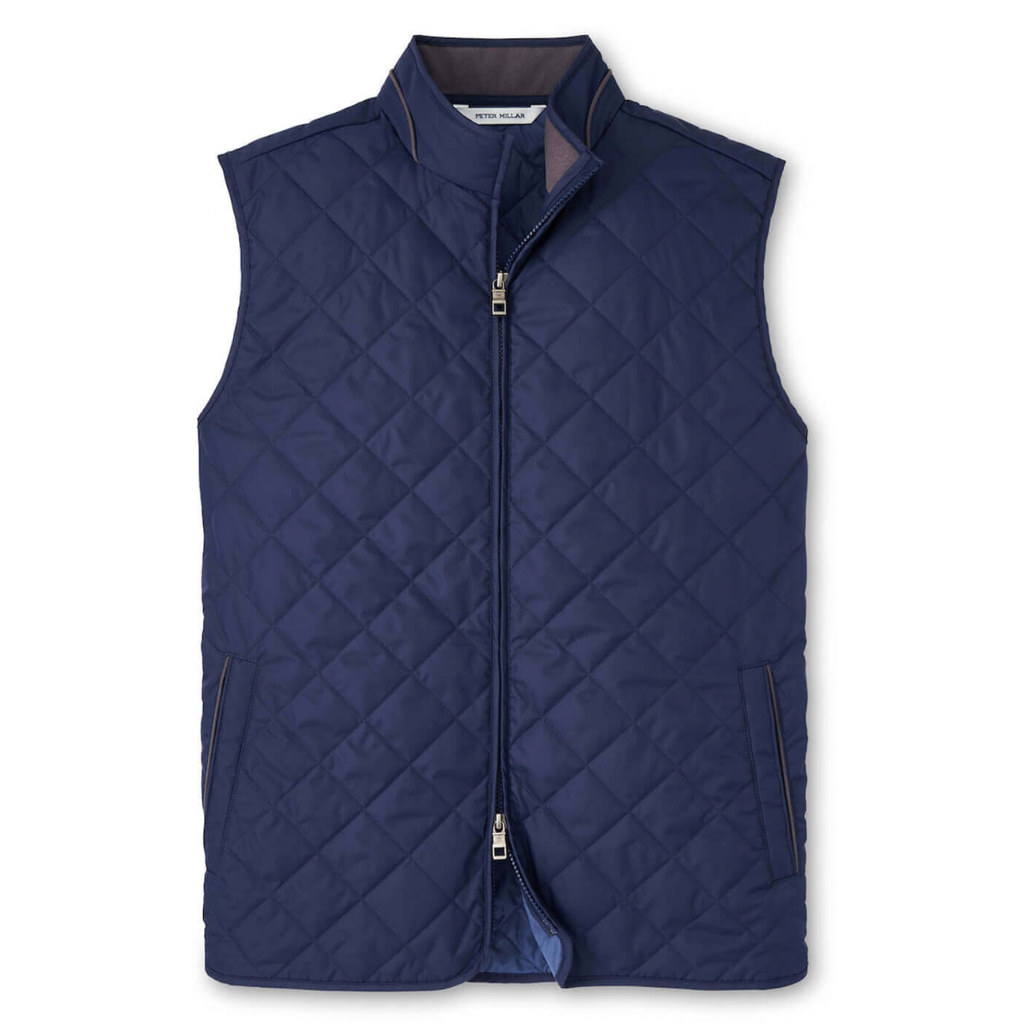 CoBank Embroidered Peter Millar Men's Essex Quilted Vest