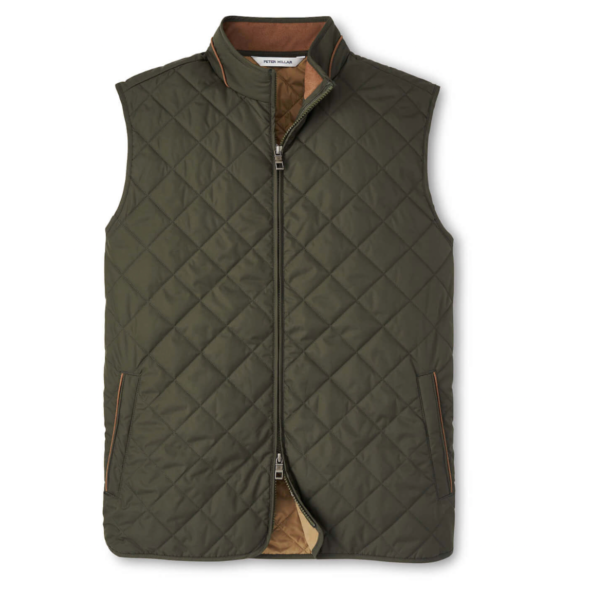 CoBank Embroidered Peter Millar Men's Essex Quilted Vest
