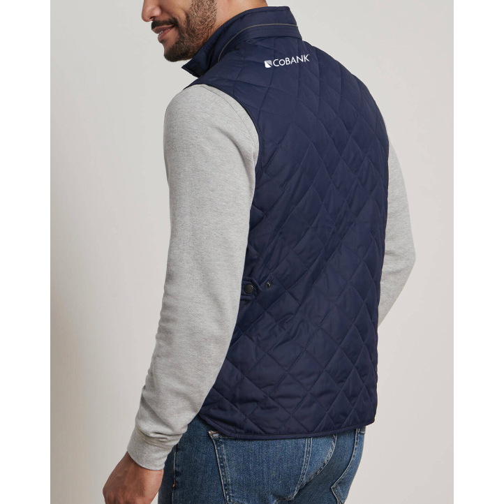 CoBank Embroidered Peter Millar Men's Essex Quilted Vest
